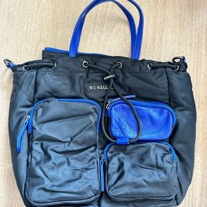 Mz Wallace Black and blue sample Front